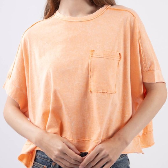 VERY J Quilted Washed Crop Top and Shorts Set main image 1